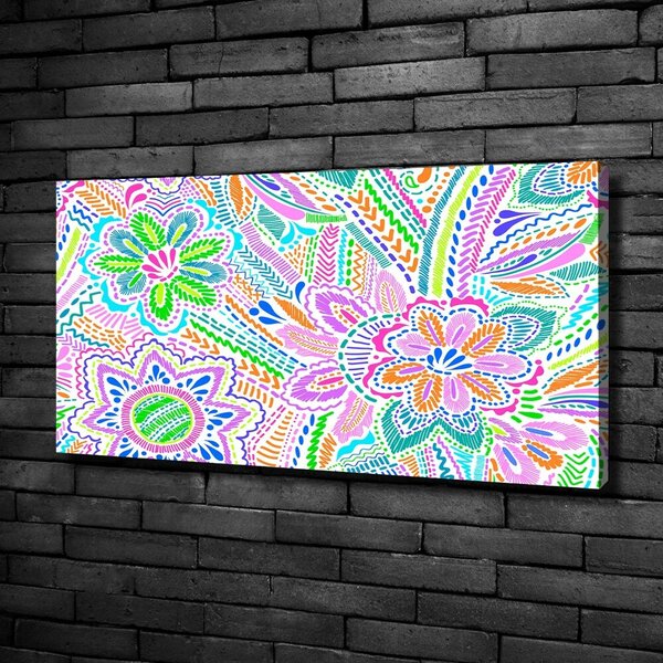 Tablouri tipărite pe pânză model floral