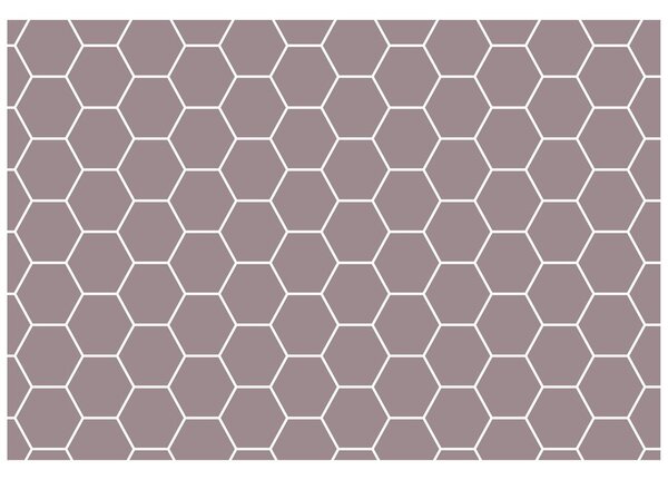 Tapet model hexagonal modern