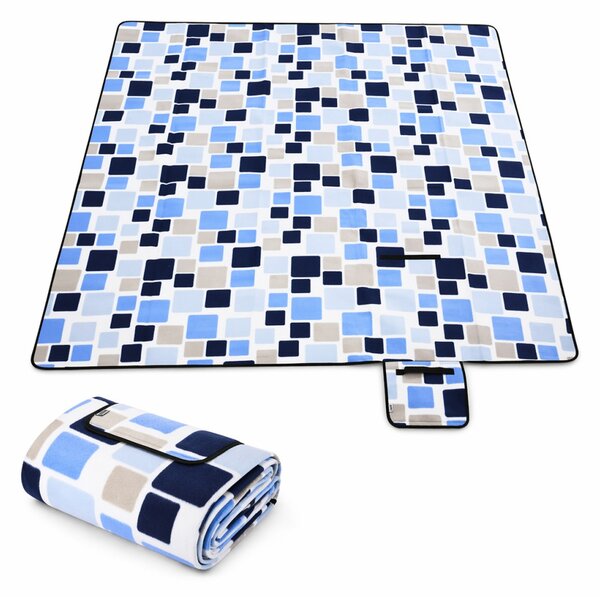 Pătură de picnic, pătură de plajă, 2x2 m, pătrată