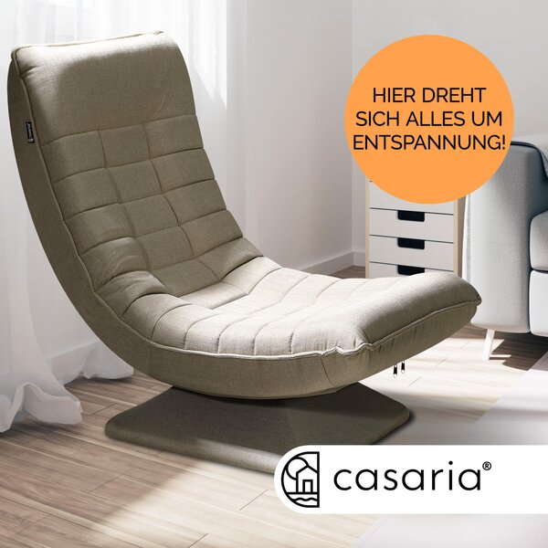 Fotoliu relaxant, material textil, crem
