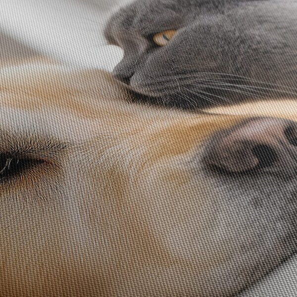 Tablou armonia animalelor de companie