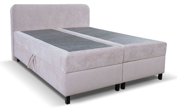 Pat continental cu spații de depozitare Viva (140/160/180 cm)