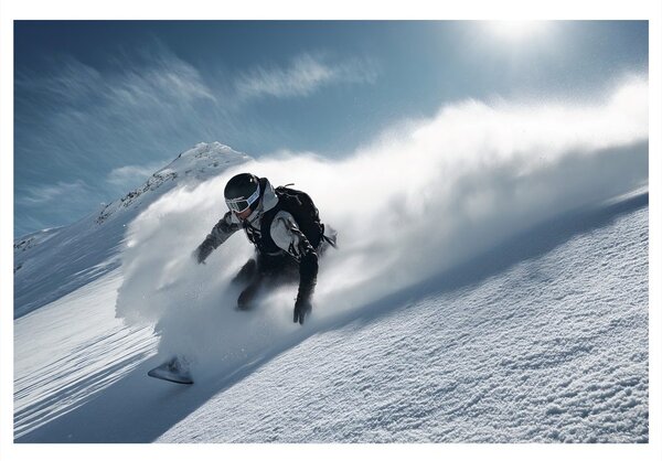 Tablou aventură de iarnă plină de adrenalină