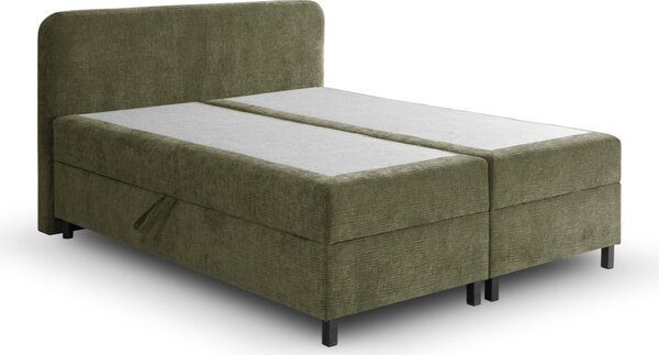 Pat continental cu spații de depozitare Viva (140/160/180 cm)