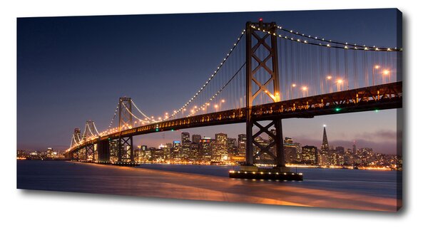 Tablouri tipărite pe pânză Podul din San Francisco