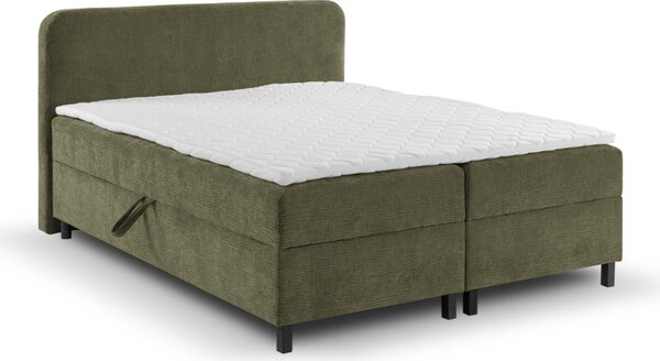 Pat continental cu spații de depozitare Viva (140/160/180 cm)