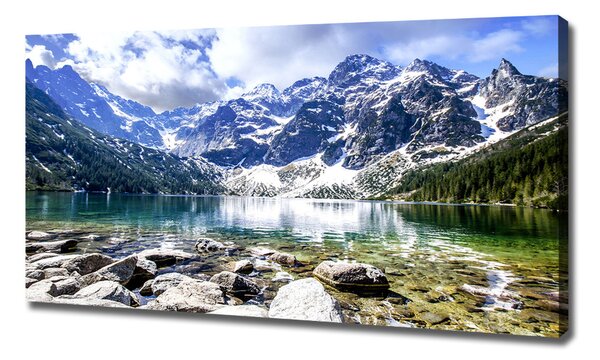 Tablou pe pânză Marine ochi Tatry