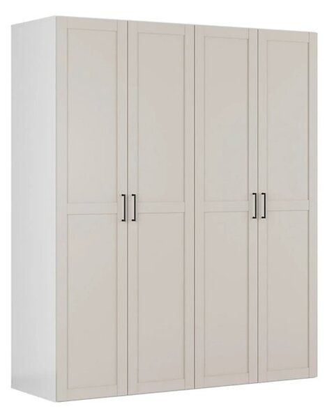 Dressing FLEX, casmir, PAL, cu 4 usi, 200x66x240 cm