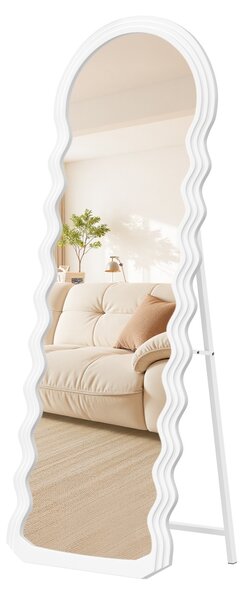 Oglinda de podea Songmics Alb 50x4.7x160 cm