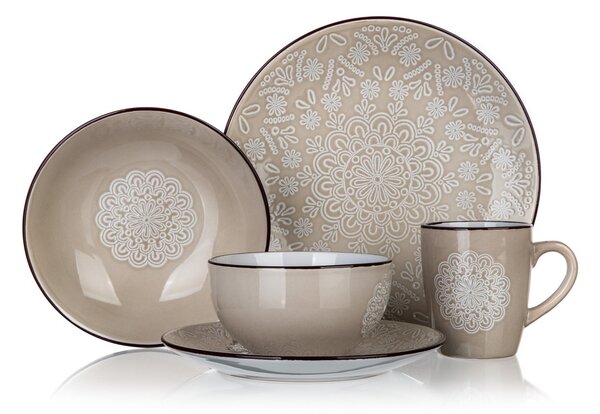Set de farfurii pentru desert Banquet Shape 21,3 cm, 6 buc