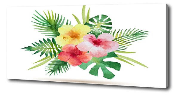 Tablou pe pânză canvas flori Hawaii