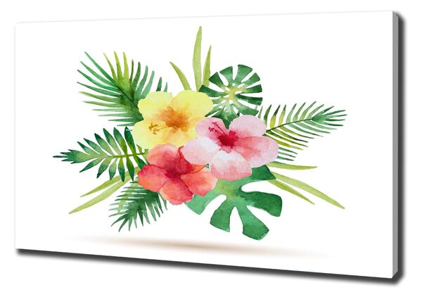 Tablou pe pânză canvas flori Hawaii