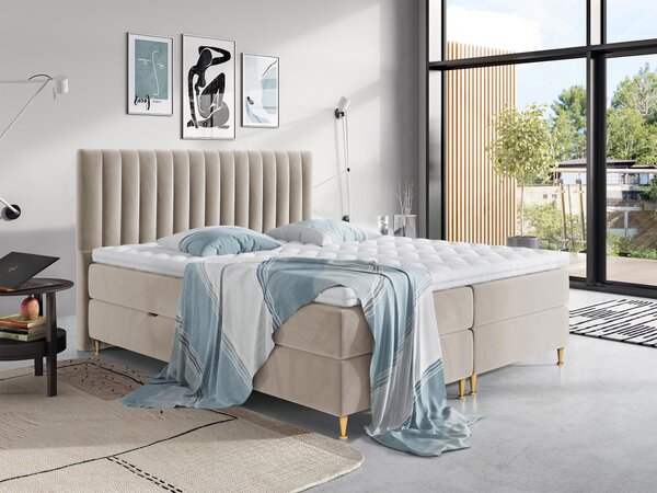 Pat matrimonial Boxspring 140 cm Rondel (fresh 01). 1054088