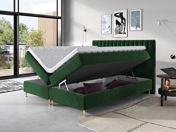 Pat matrimonial Boxspring 140 cm Rondel (fresh 01). 1054088
