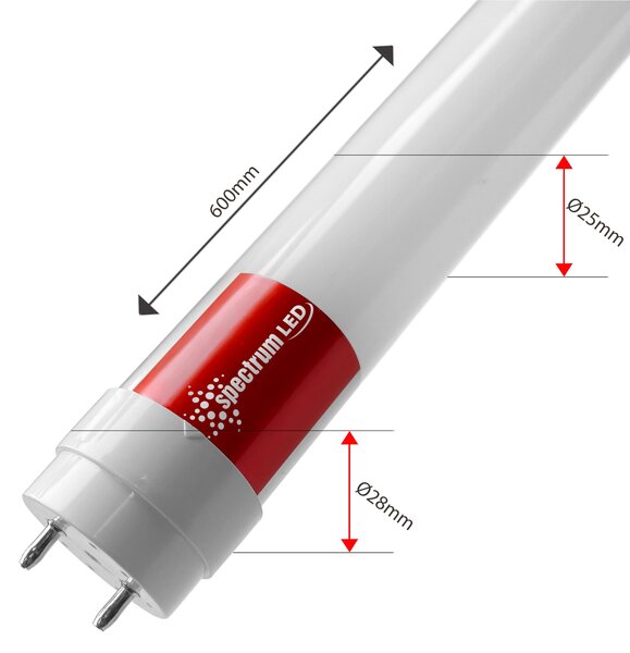 Tub / lampă LED Warm White 60CM T8 230V 8,5W WOJ+22300