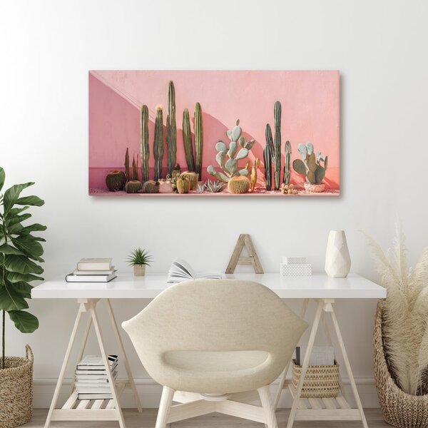 Tablou grădină modernă de cactuși