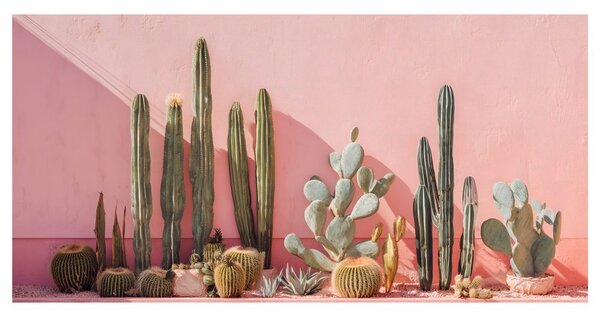 Tablou grădină modernă de cactuși