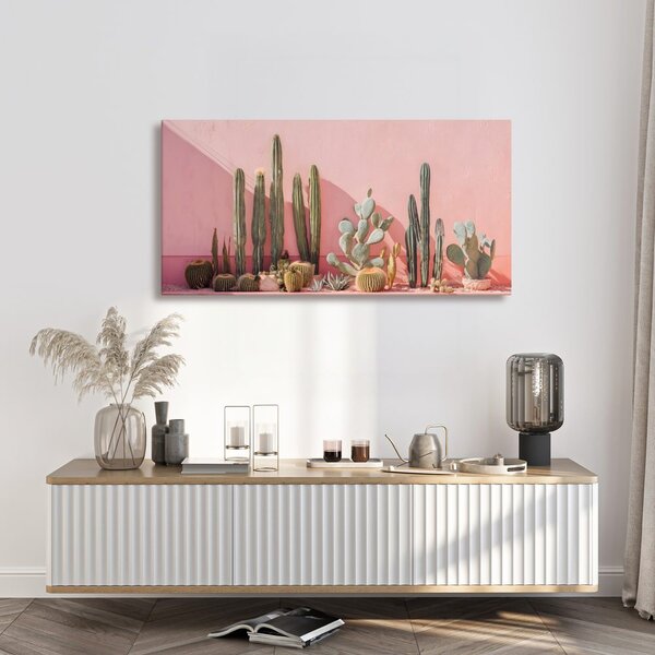 Tablou grădină modernă de cactuși