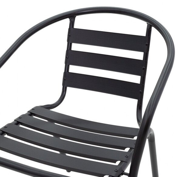 Scaun de Gradina Tade Negru