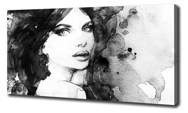 Imprimare tablou canvas femeie portret