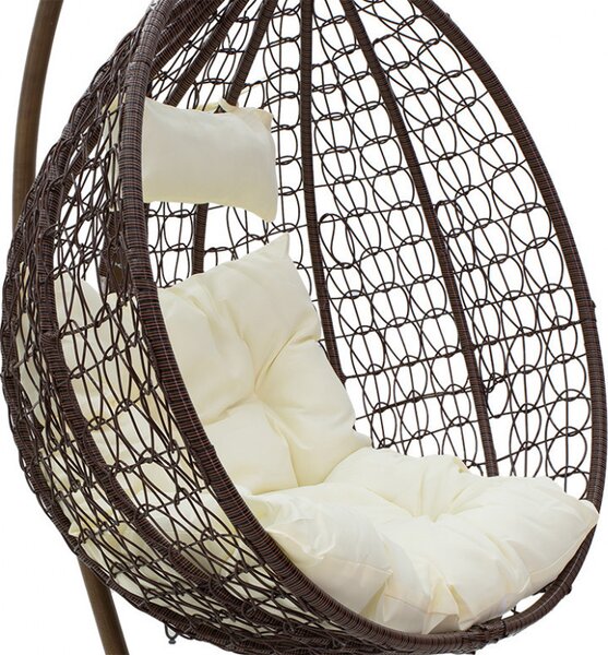 Balansoar de Gradina Zafer Maro - Bej 106x103x200 cm