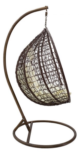 Balansoar de Gradina Zafer Maro - Bej 106x103x200 cm