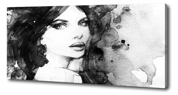 Imprimare tablou canvas femeie portret