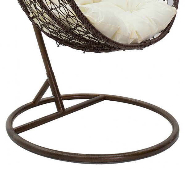 Balansoar de Gradina Zafer Maro - Bej 106x103x200 cm