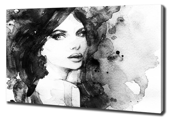 Imprimare tablou canvas femeie portret