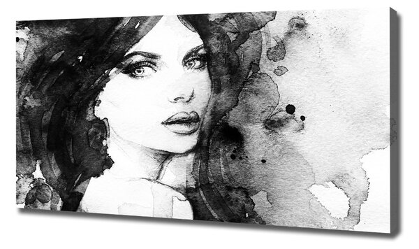 Imprimare tablou canvas femeie portret