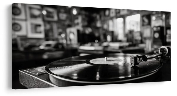 Tablou atmosferă muzicală nostalgică