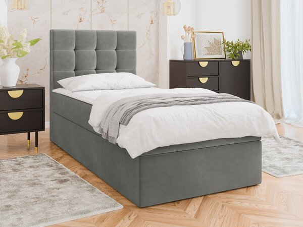 Pat de pesoană 100 cm Cinara (gri). 1121951