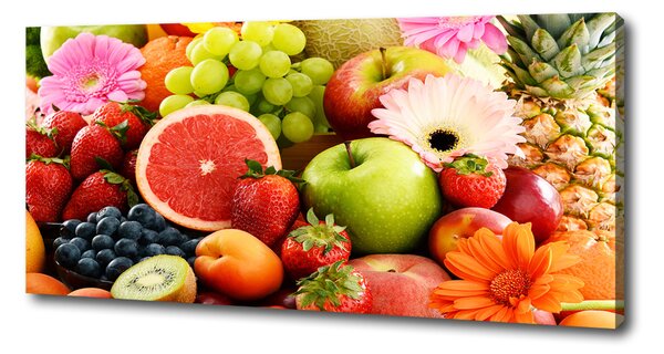 Tablou canvas fructe colorate