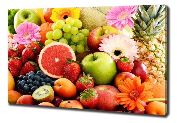 Tablou canvas fructe colorate