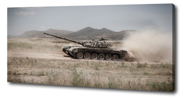 Tablou pe pânză canvas Tank în deșert