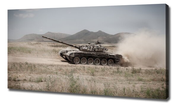 Tablou pe pânză canvas Tank în deșert
