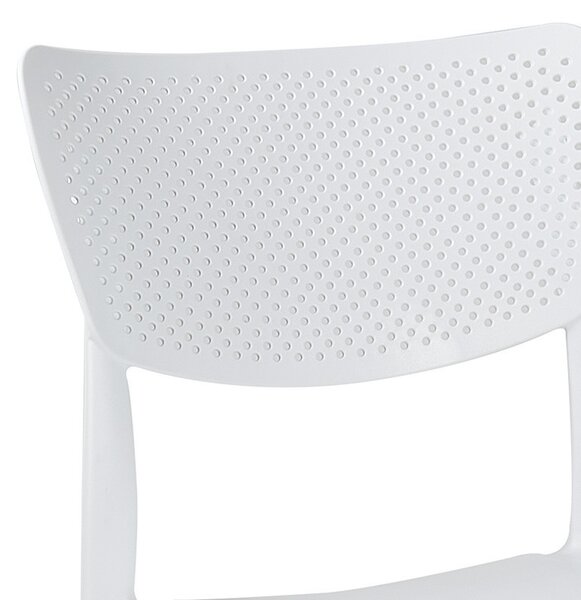 Scaun exterior Ignite plastic culoare alba
