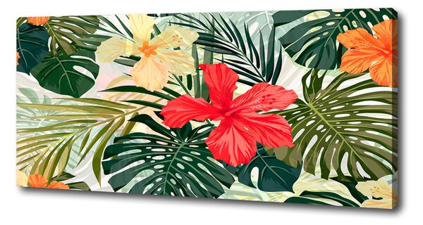 Tablou canvas flori Hawaii