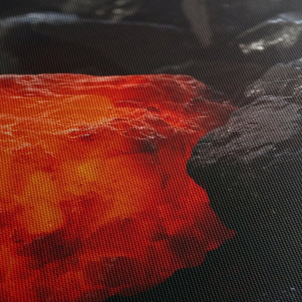 Tablou - Mineral strălucitor (cu ceas) (90x30 cm)