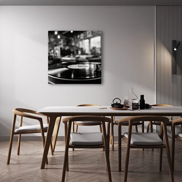 Tablou disc de gramofon vintage
