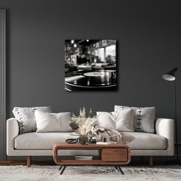Tablou disc de gramofon vintage