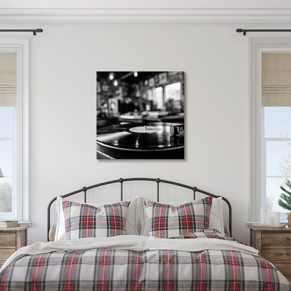 Tablou disc de gramofon vintage