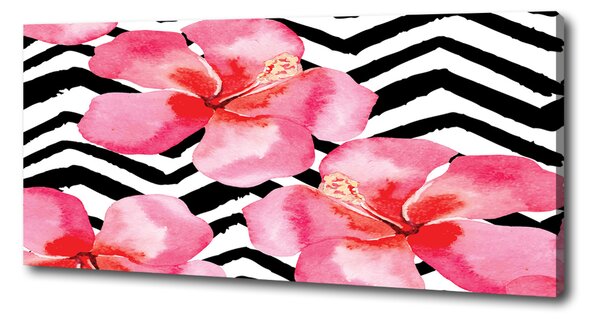 Tablou pe pânză canvas flori Hawaii