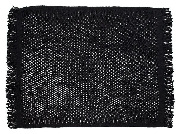 Parasolar Roof macrame negru 4x4m