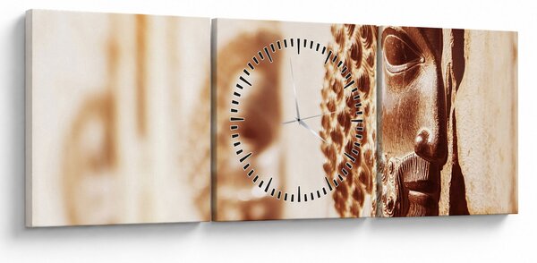 Tablou - Relief persan (cu ceas) (90x30 cm)