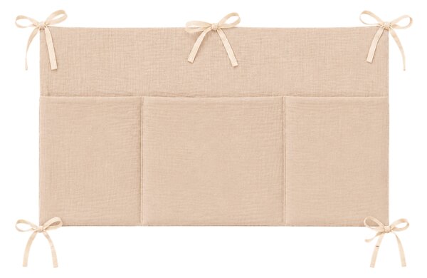 Set bebe nou-nascut 6 piese cu Baby Nest din muselina 90x50 cm, 3 paturici din muselina, 2 aleze reutilizabile impermeabile, organizator patut, 3 caciulite si 3 perechi manusi anti-zgarieturi Kidizi - Cuddly Buddies