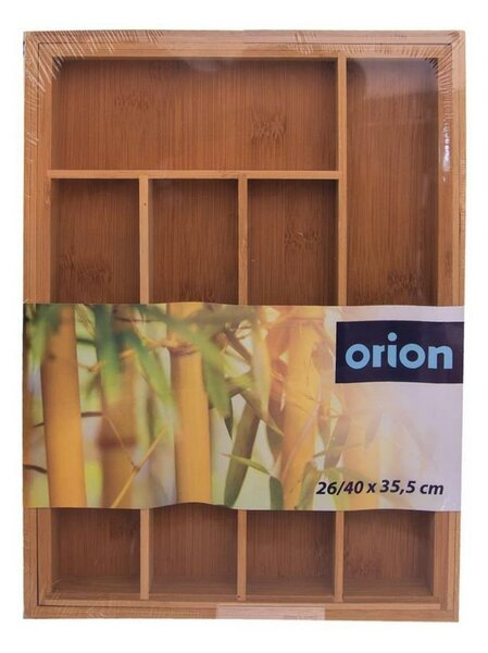 Organizator tacâmuri pliabil Orion din bambus