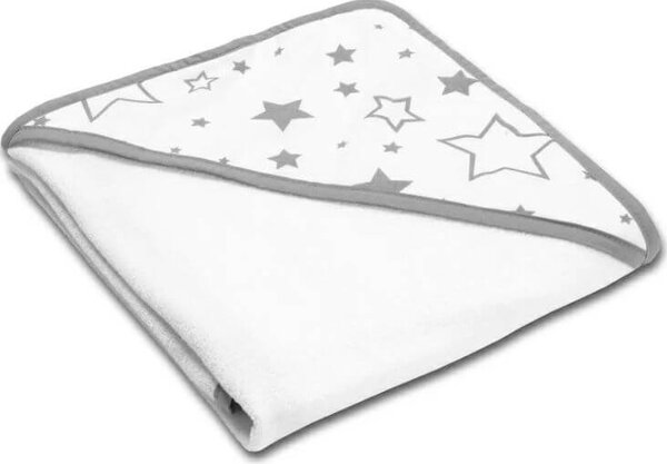Set bebe nou-nascut 5 piese Kidizi - Baby Nest Cocoon 90x50 cm, prosop cu gluga 90x90 cm, paturica din muselina, perna impotriva plagiocefaliei si centura anticolici
