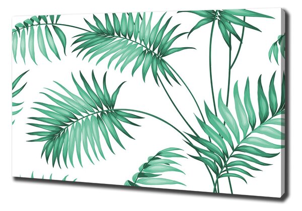 Print pe canvas frunze tropicale