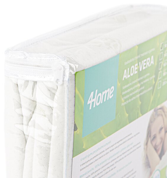 Protecție saltea 4Home Aloe Vera impermeabilă cu elastic, 180 x 200 cm